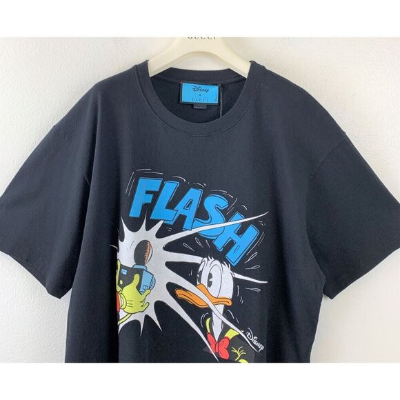 NWT Gucci x Disney Donald Duck print T-shirt Size L - Picture 4 of 11